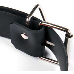 KINKgear Bâillon en latex No More Noir